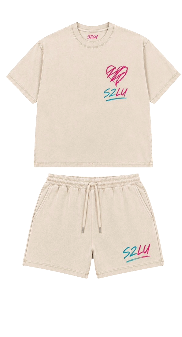 Someone 2 Luv U T-Shirt N Short Set
