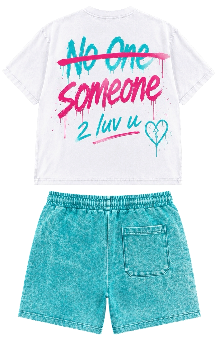 Someone 2 Luv U T-Shirt N Short Set
